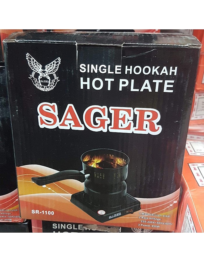 لوح تسخين لحرق الفحم بحجم مناسب
