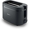 Philips HD2510/90 Toaster, 2 Slice Capacity, 6 Levels, Black