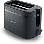 Philips HD2510/90 Toaster, 2 Slice Capacity, 6 Levels, Black