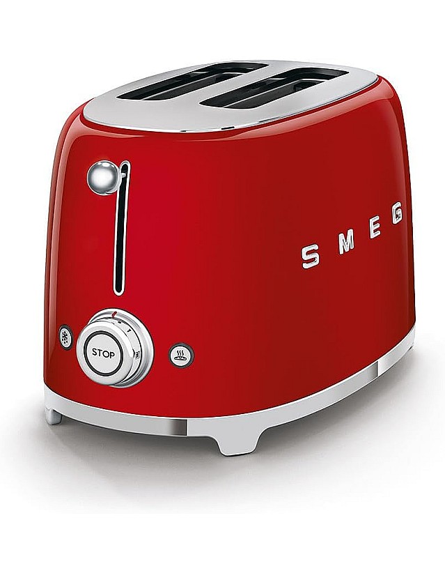 Smeg 2-Slice Toaster-Red by