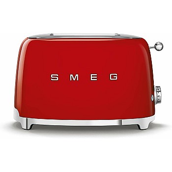 Smeg 2-Slice Toaster-Red by