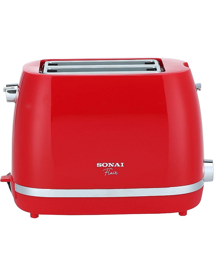 Sonai Flair Toaster – With 3 Functions, 870 Watt ,Red – SH-1820
