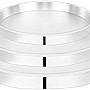 طقم صواني بيتزا من الدهان، 3 قطع، 24 سم: 28 سم