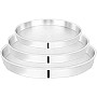 El Dahan pizza pan set 3 pieces - 24cm : 28 cm