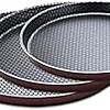Trueval Pizza Tray, 3 Pieces - Dark Red