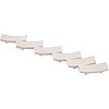 Moments Chop Sticks with Stand 6-Pieces Set, Light Stone