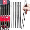 Next Store Reusable Stainless Steel Kitchen Chopsticks