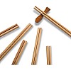 Reusable Chopsticks Chinese Natural Bamboo Long Lightweight Wood Eating Cooking-10 Pairs Gift Sets Dishwasher, 9.8Inch /25cm