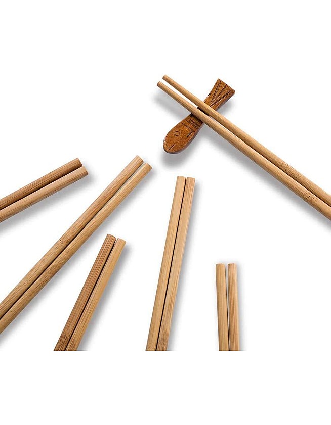 Reusable Chopsticks Chinese Natural Bamboo Long Lightweight Wood Eating Cooking-10 Pairs Gift Sets Dishwasher, 9.8Inch /25cm