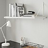 Home Gallery Swedish wall shelf 100X20 Black