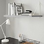 Home Gallery Swedish wall shelf 100X20 Gray