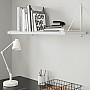 Home Gallery Swedish wall shelf 100X20 White