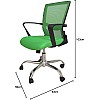 Office Chair - Lime Green