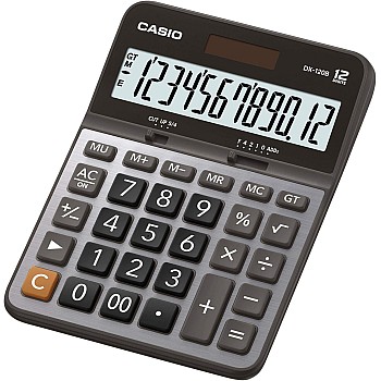 آلة حاسبة إلكترونية من كاسيو DX120B، 12 رقم