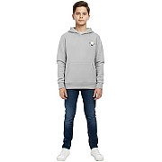Boys Cotton Hoodie with Front Pockets Fashion Print - Kids Heavyweight Hooded Sweatshirt - Casual and Comfortable 5 Colors Available