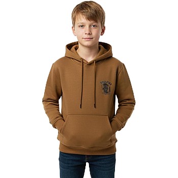 Boys Milton boys' winter hoodie with prints on the chest and back Milton boys' winter hoodie with prints on the chest and back