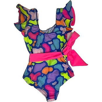 9Street Corner Kids Girls One Piece Tankini Swimsuit Code CH1000