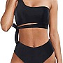 fashion mania Women's Halter Bikini Ruched High Waisted Swimsuits