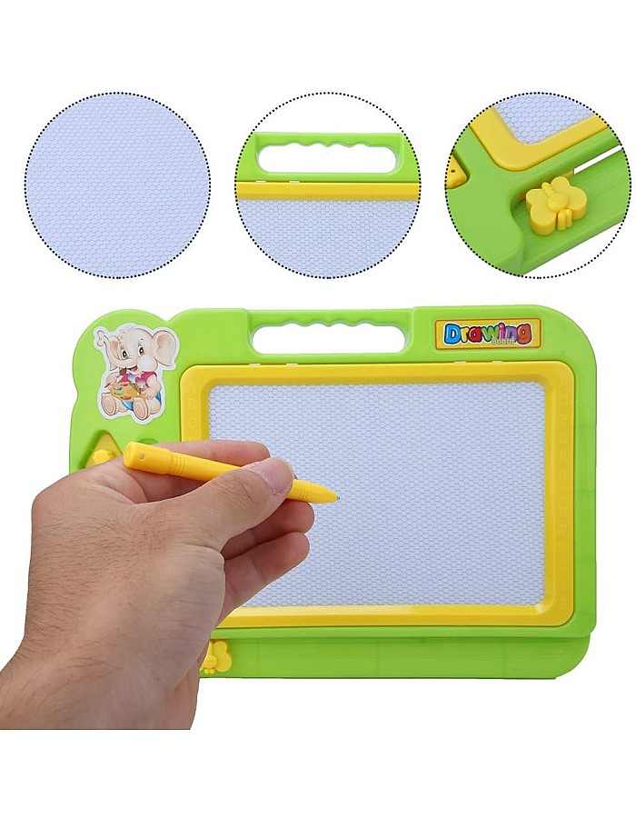 Zerodis Drawing Board for Kids, Magnetic Whiteboard Early Childhood Learning Mat Sketch Block Writing Erasable Birthday Christmas Gift for Girls Boys (Cyan)