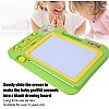 Zerodis Drawing Board for Kids, Magnetic Whiteboard Early Childhood Learning Mat Sketch Block Writing Erasable Birthday Christmas Gift for Girls Boys (Cyan)