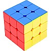 Storio cubes 3x3 high speed sticker less magic puzzle cube game toy