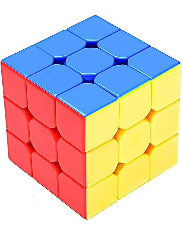 Storio cubes 3x3 high speed sticker less magic puzzle cube game toy