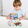 Maths Counting Sticks, Educational Aids for Addition and Subtraction for Children | Wooden Intelligence Sticks Numerical Cards and Counting Sticks with Box, Gift