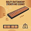 Yossi Math Counting Abacus for Kids Colorful 17 Columns