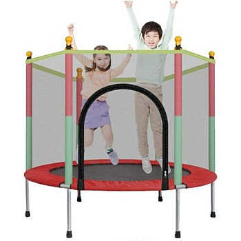 Baby Jumping toy with a protective side wall