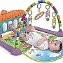ألعاب رياضية للأطفال الصغار من COOLBABY للعب والتعلم ، نشاط البيانو - حصيرة اللعب واللياقة البدنية 3 في 1 ، موسيقى وأضواء للياقة البدنية ، بيان