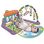 COOLBABY Large Play & Learn Infant Gym Toys Piano Activity - Baby Kick and Gym Play Mat Lay & Play 3 in 1 Fitness Music and Lights Fun Piano for 0-36 Months Girl Boy - Easy to Disassemble and Washable