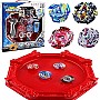 Generic 4pcs/set Beyblade Metal Fusion Fighting Gyro With Launcher&Arena Stadium Spinning Top Classic St