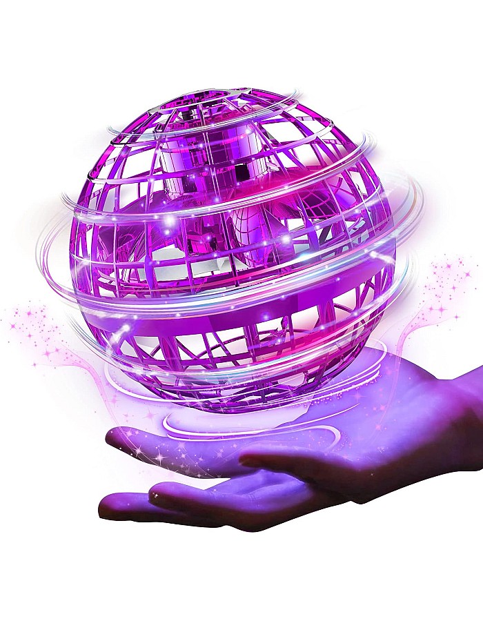 Generic Hand Controlled Flying Ball Toy - Purple