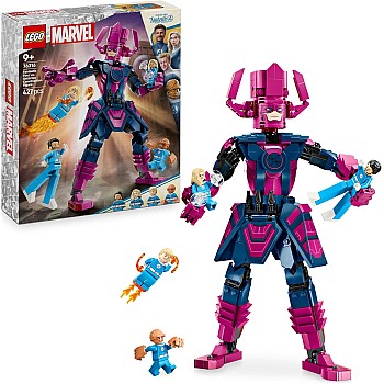 LEGO Marvel Fantastic Four vs. Galactus Construction Figure - Building Toy with Reed Richards, Invisible Woman, The Thing & Human Torch Minifigures - Movie Set for 9+ Year Old Boys & Girls - 76316