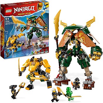 LEGO NINJAGO Lloyd and Arin's Ninja Team Mechs Set 71794