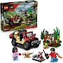 LEGO Jurassic World Raptor Off-Road Escape Dinosaur Toy - incl. 2 Dino Figures, Off-Road Car Toy & 2 Minifigures - Gift for 6+ Year Old Boys, Girls & Rebirth Movie Fans - 76972