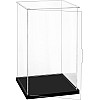 صندوق اكريليك لعرض نماذج السيارات والمجسمات والمقتنيات مع شريط حريري (مقاس 20×15×30 سم)