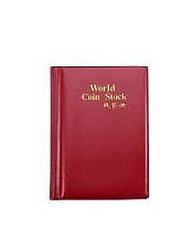 MySouq-Store 1Pcs/120 Pockets COINNING Album Collection Book Mini Penny COIN Storage Album Book COIN Holders for Collector Gifts Supplies (Maroon Color)