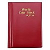 MySouq-Store 1Pcs/120 Pockets COINNING Album Collection Book Mini Penny COIN Storage Album Book COIN Holders for Collector Gifts Supplies (Maroon Color)