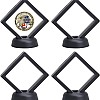 TECHZONE 3D Floating Display Frame for Jewelry & Collectibles – Magic Suspended Showcase Case for Necklaces, Coins, Rings & Small Memorabilia (9x9)