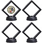 TECHZONE 3D Floating Display Frame for Jewelry & Collectibles – Magic Suspended Showcase Case for Necklaces, Coins, Rings & Small Memorabilia (9x9)