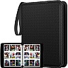 Trading Card Binder With Sleeves, 9 Pocket Premium 900 Double Sided Pocket PU Collection Binder, Collectible Albums Folder for MTG, TCG, Sports Cards, Game Cards