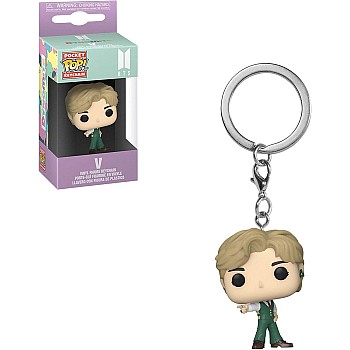 Funko Pocket Pop Keychain: BTS S2 Dynamite V, Action Figure 56034, Multi Color