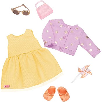 DELUXE SUMMER DRESS OUTFIT - Sunshine & Stars