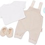 LullaBaby - Baby boy Doll – Clothing Set – Jumper, Top, Teether & Shoes – Pretend Play – 2 Years + – Boy Doll Jumper Outfit