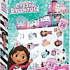 Gabby's Dollhouse Mosaic, Stickers & Tattoo Set – Includes Color-In Tattoos,Color-In Stickers,Markers for Creative Fun,Art & Craft Activity Set For School Kids, Boy & Girls Age 3+ Years