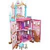 KidKraft Disney Princess Dance & Dream Castle Dollhouse Wooden Playset with Music and Movable Dance Floor for 30 cm Dolls, Toy for Children from 3 Years, 10276