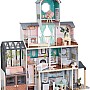 Kidkraft Celeste Mansion Wooden Dollhouse With Ez Kraft, Lights & Sounds 126.7 * 31.3 * 143.5 cm- 65 boy toys, girl toys, birthday gift, Christmas gift, growth, fun, for kids.
