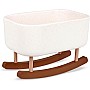 LullaBaby LBY7620Z Doll Cradle for 36 cm Accessories - Baby Doll Accessories - Dolls Bed from 2 Years - Doll Bed, Multi