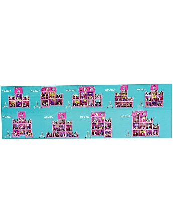 Play at Home Sunny Day Dream House with 9 Rooms, 88 x 116 x 48 cm